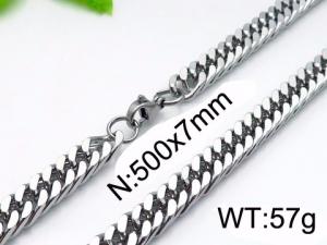 Stainless Steel Necklace - KN33437-Z