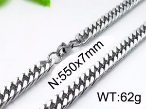 Stainless Steel Necklace - KN33438-Z