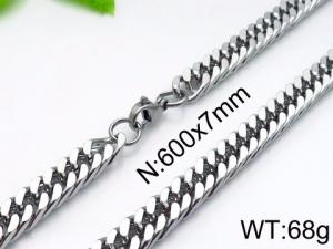Stainless Steel Necklace - KN33439-Z