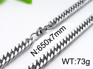 Stainless Steel Necklace - KN33440-Z