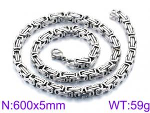 Stainless Steel Necklace - KN33461-Z
