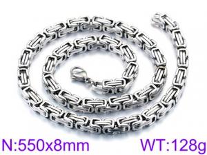 Stainless Steel Necklace - KN33480-Z