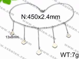 Stainless Steel Necklace - KN33634-Z