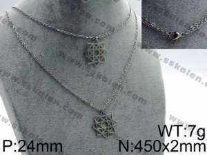 Stainless Steel Necklace - KN33678-Z