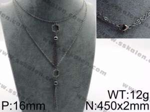 Stainless Steel Necklace - KN33684-Z