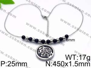 Stainless Steel Necklace - KN33887-Z