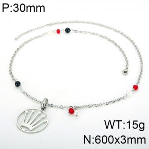 Stainless Steel Necklace - KN33971-K