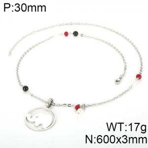 Stainless Steel Necklace - KN33979-K
