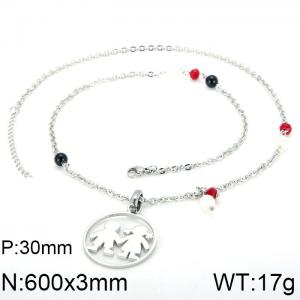 Stainless Steel Necklace - KN33992-K