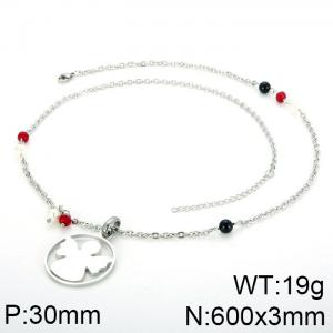 Stainless Steel Necklace - KN34011-K