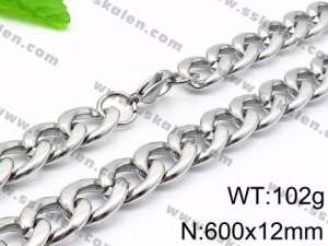 Stainless Steel Necklace - KN34235-KJ