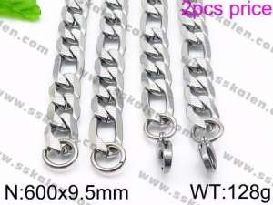 Stainless Steel Necklace - KN34250-KJ