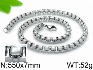 Stainless Steel Necklace - KN35044-Z