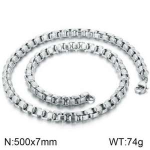 Stainless Steel Necklace - KN35045-Z