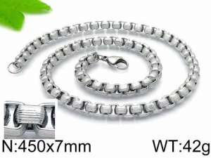 Stainless Steel Necklace - KN35046-Z