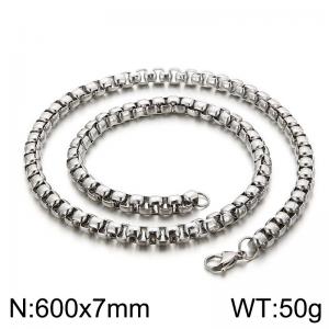 Stainless Steel Necklace - KN35048-Z