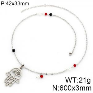 Stainless Steel Necklace - KN35202-K