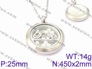 Stainless Steel Necklace - KN35369-K