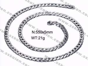 Stainless Steel Necklace - KN35417-Z