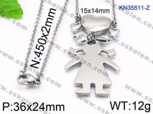 Stainless Steel Necklace - KN35511-Z