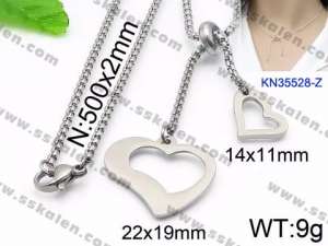 Stainless Steel Necklace - KN35528-Z