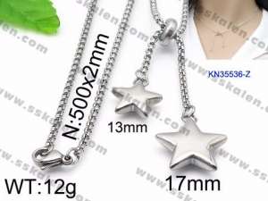 Stainless Steel Necklace - KN35536-Z