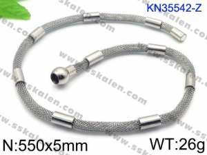 Stainless Steel Necklace - KN35542-Z