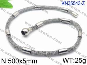 Stainless Steel Necklace - KN35543-Z