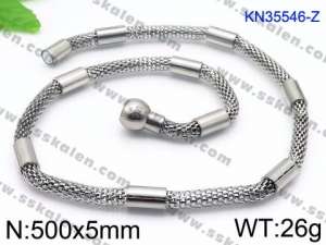 Stainless Steel Necklace - KN35546-Z