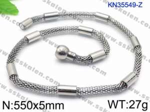 Stainless Steel Necklace - KN35549-Z