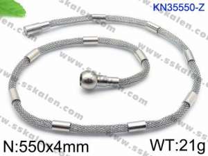 Stainless Steel Necklace - KN35550-Z