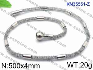 Stainless Steel Necklace - KN35551-Z