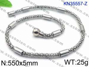 Stainless Steel Necklace - KN35557-Z