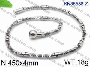 Stainless Steel Necklace - KN35558-Z