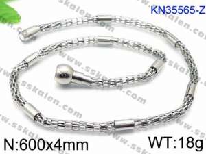 Stainless Steel Necklace - KN35565-Z