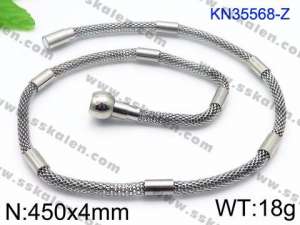 Stainless Steel Necklace - KN35568-Z