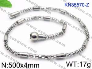 Stainless Steel Necklace - KN35570-Z