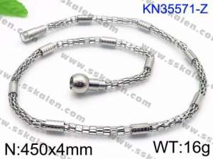 Stainless Steel Necklace - KN35571-Z