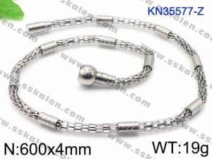 Stainless Steel Necklace - KN35577-Z