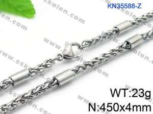 Stainless Steel Necklace - KN35588-Z