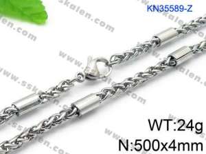 Stainless Steel Necklace - KN35589-Z