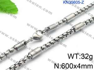 Stainless Steel Necklace - KN35605-Z