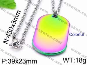 Stainless Steel Necklace - KN35651-Z