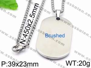 Stainless Steel Necklace - KN35655-Z