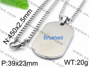 Stainless Steel Necklace - KN35657-Z