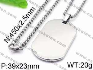 Stainless Steel Necklace - KN35661-Z