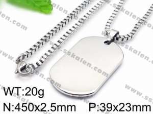 Stainless Steel Necklace - KN35663-Z