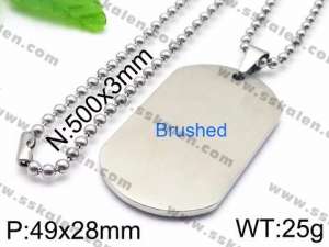 Stainless Steel Necklace - KN35684-Z