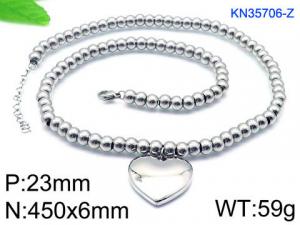 Stainless Steel Necklace - KN35706-Z