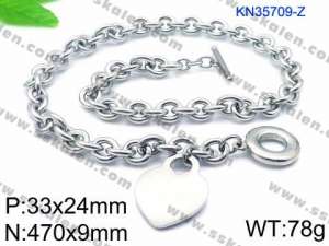 Stainless Steel Necklace - KN35709-Z